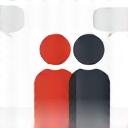 A conversation icon representing consultation.